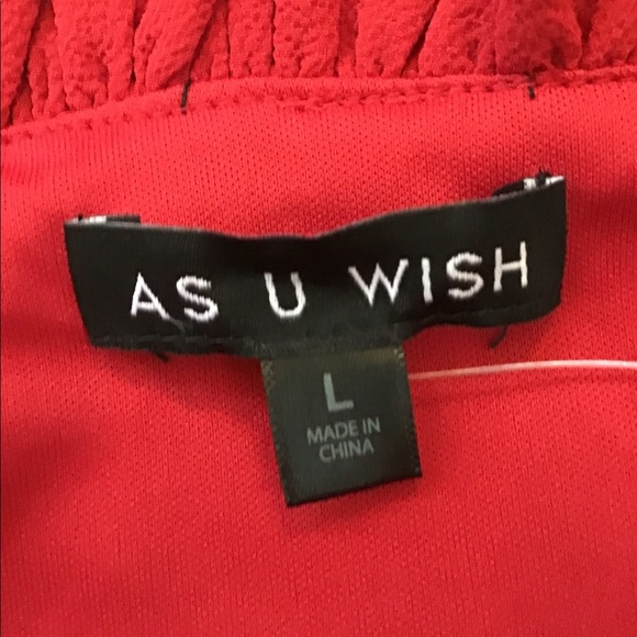 🍒🆕 ON SALE Red Button-Front Dress - Picture 11 of 13